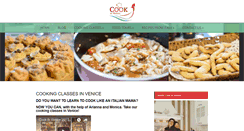 Desktop Screenshot of cookinvenice.com
